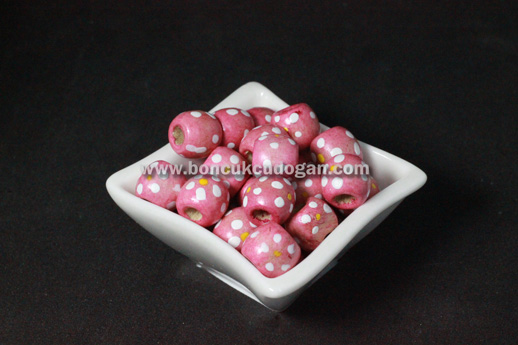 11mm x 12mm ÇİÇEK DESENLİ Pembe