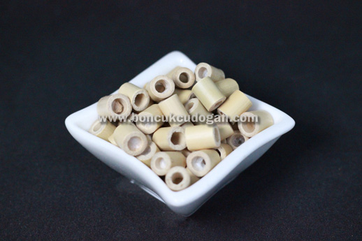 8mm x 10mm BAMBU TAHTA BONCUK